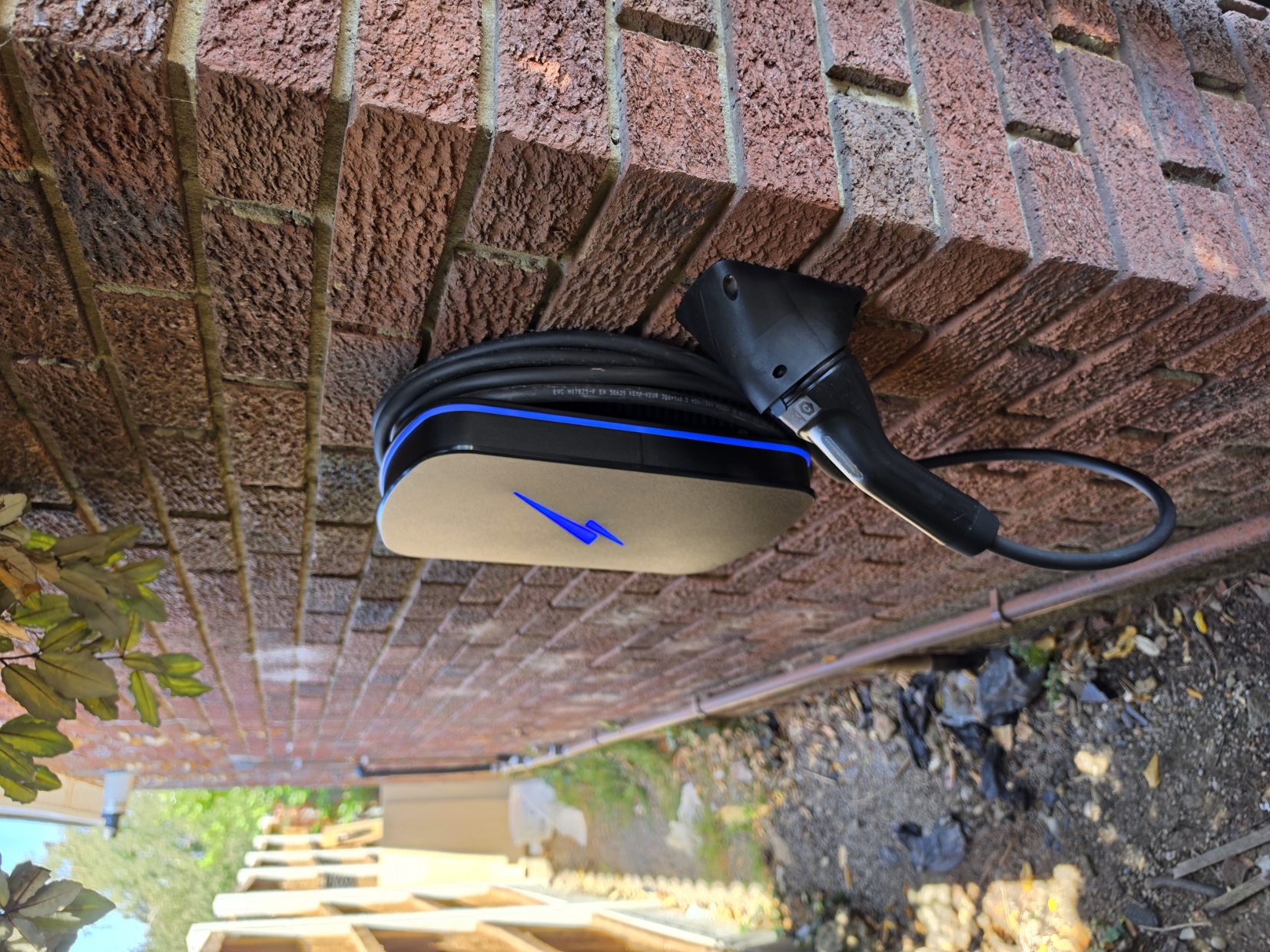 Hypervolt EV charger installed at residential property in Laindon